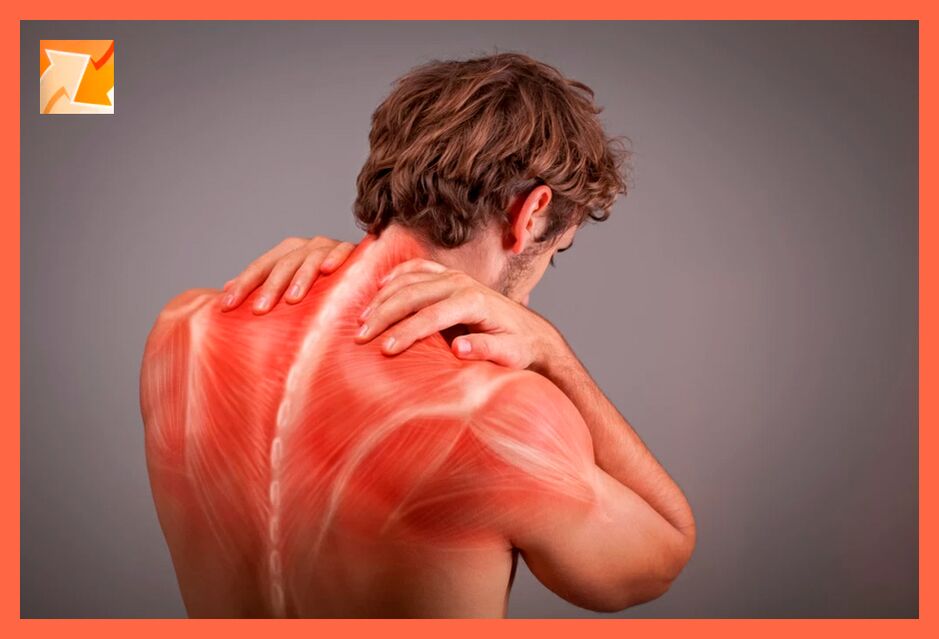 The effect of Hondroten gel on the muscles and ligaments of the back.